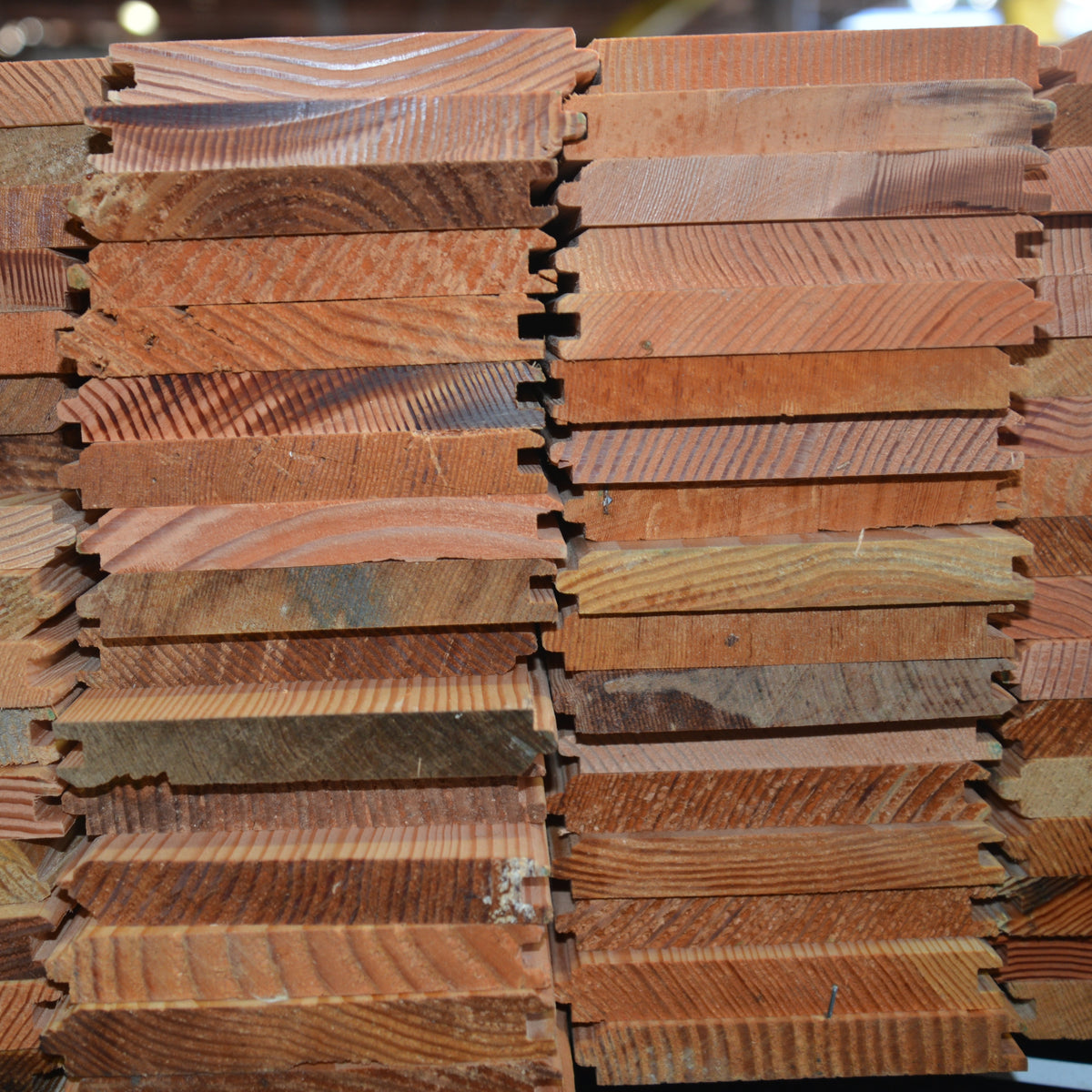 1x6 DOUGLAS FIR D GRADE WP4 - V Groove Smooth Face    1077'/LF   SLN1004-C299936